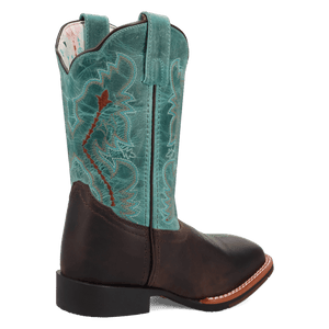 Dan Post Salina Leather Boot - Children's Brown Western Style