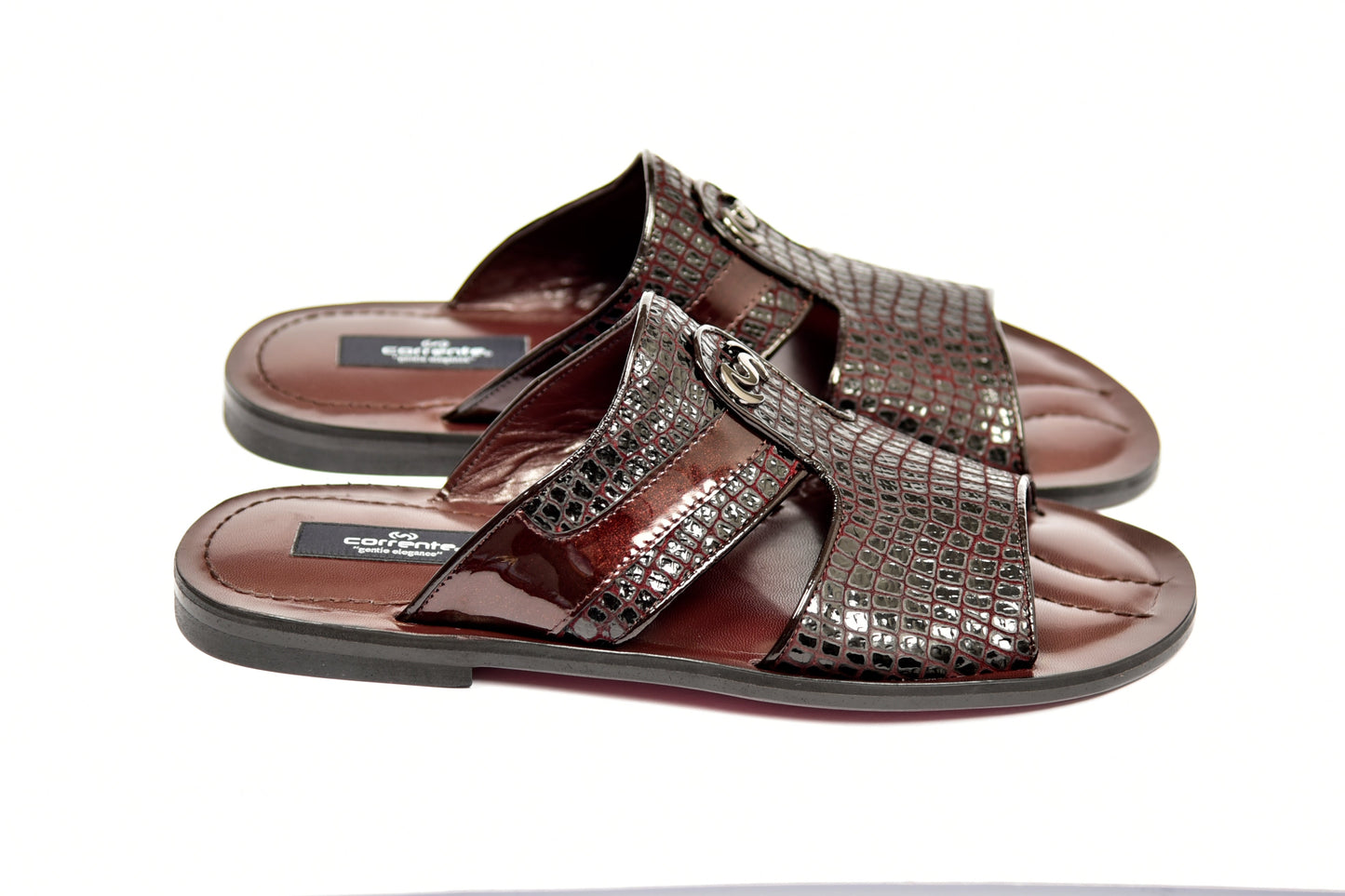 C0071-Corrente 5829 Sandal- Burgundy