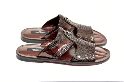 C0071-Corrente 5829 Sandal- Burgundy