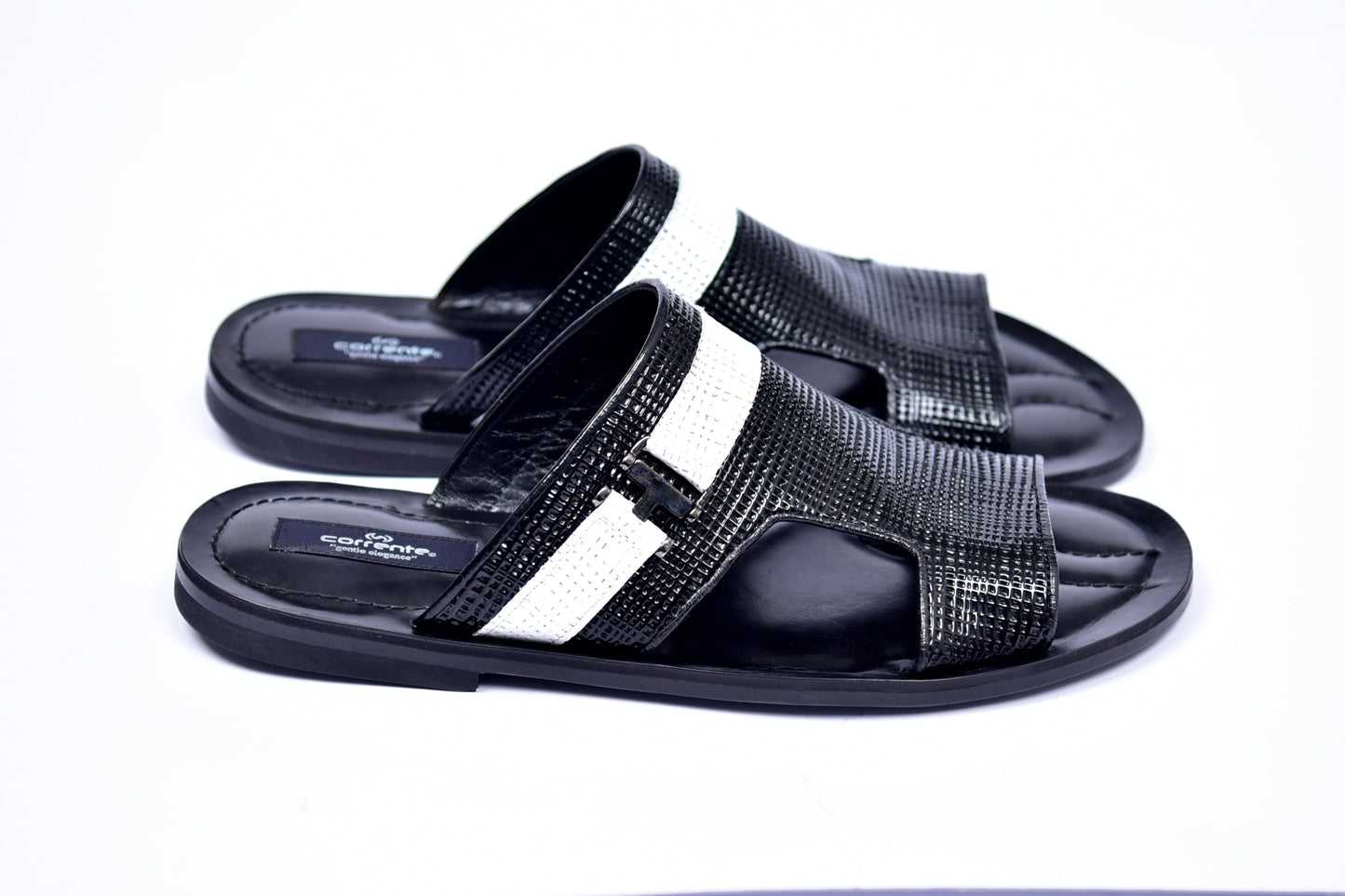 C003-Corrente 5828 Sandal- Black