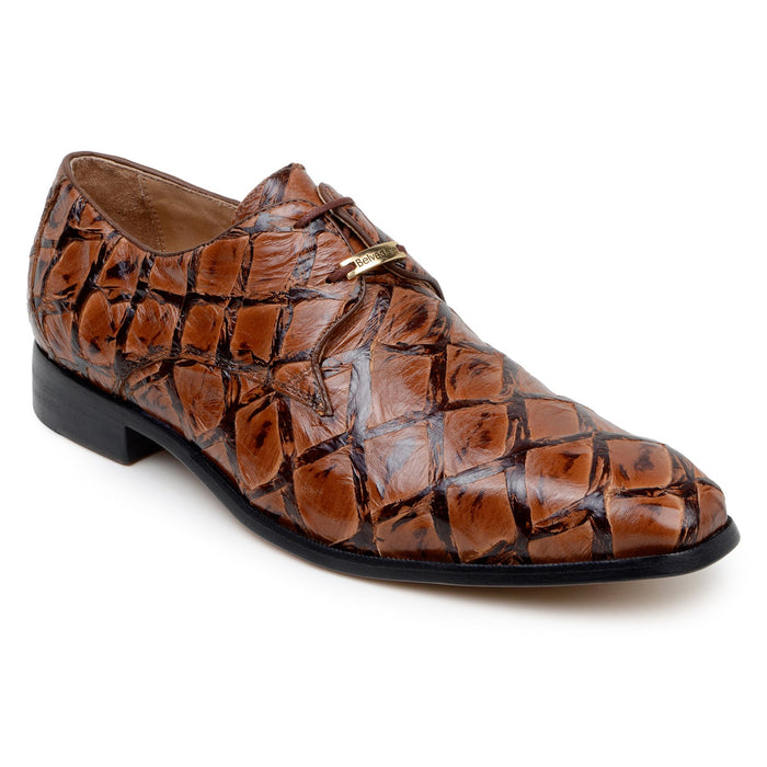Belvedere Renzo - Antique Almond Alligator Oxford