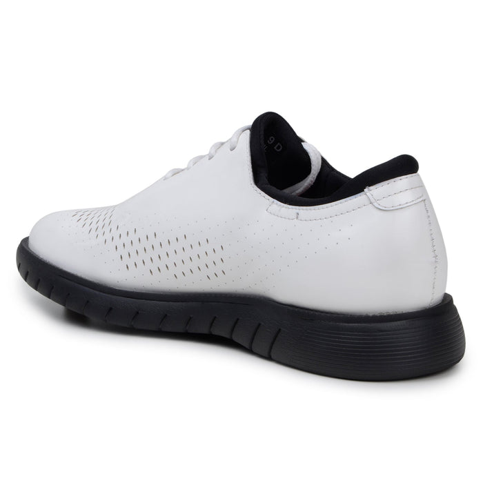 Belvedere MAXIM - White Ostrich Leather Luxury Shoe
