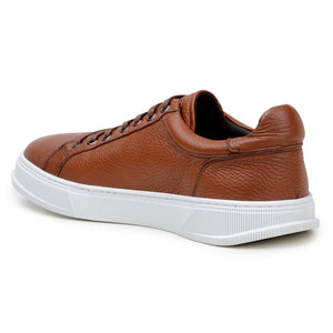 Belvedere Matteo Deerskin Loafer - Antique Tan Leather