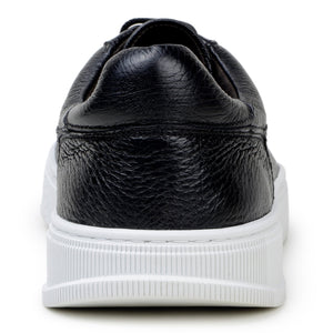 Belvedere Matteo Black Genuine Crocodile Dress Shoe
