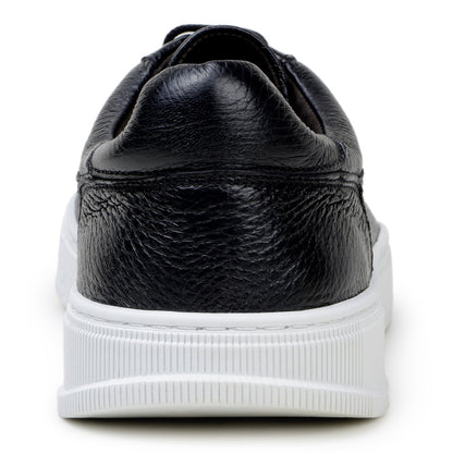 Belvedere Matteo Black Genuine Crocodile Dress Shoe