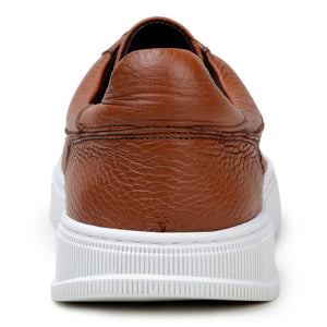 Belvedere Matteo Deerskin Loafer - Antique Tan Leather