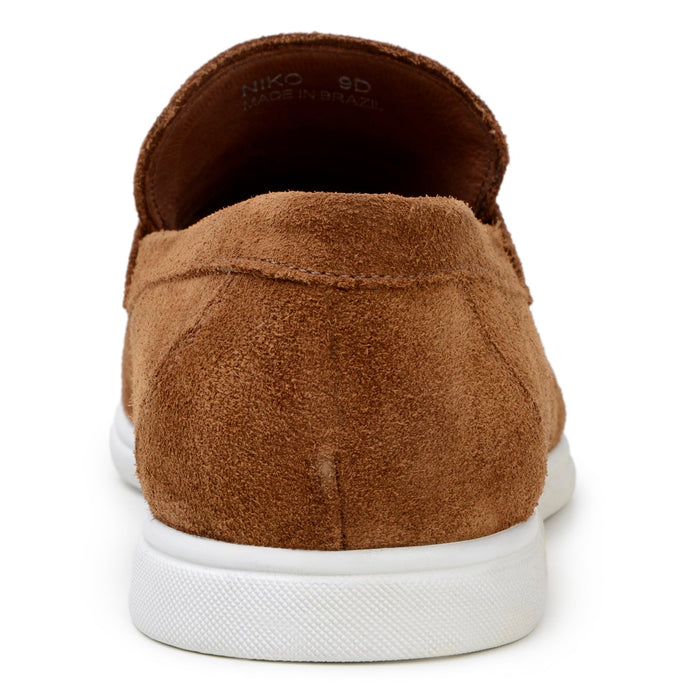 Belvedere Niko Bourbon Leather Dress Shoe