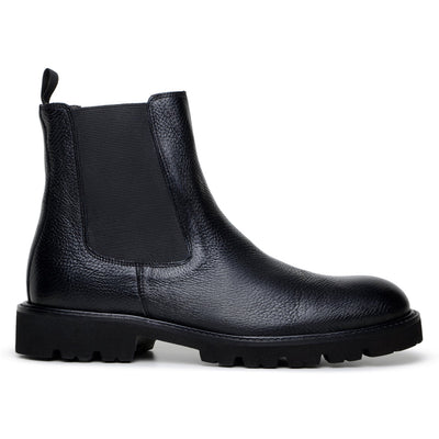 Belvedere Asher Black Genuine Crocodile Leather Oxford