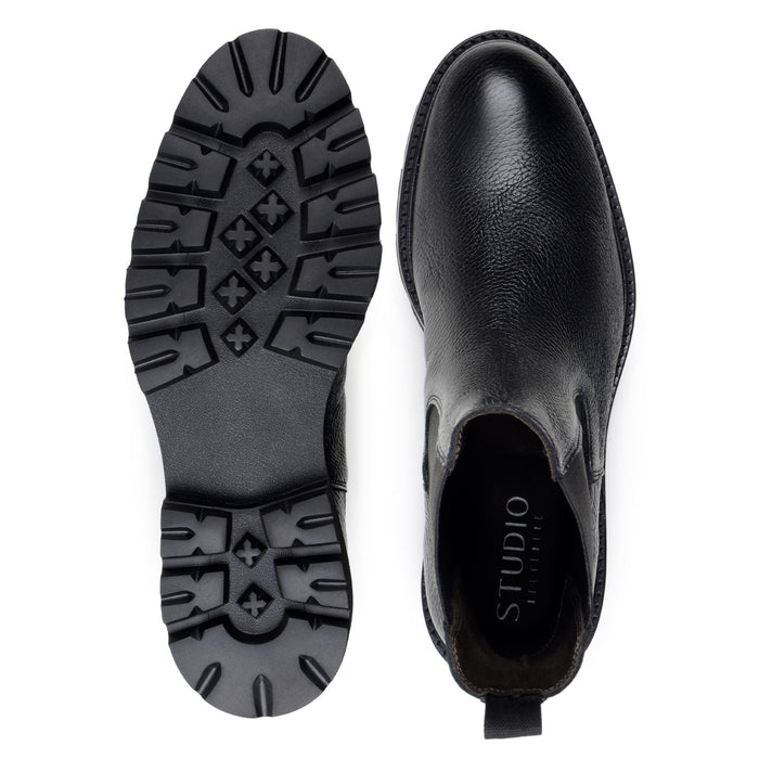 Belvedere Asher Black Genuine Crocodile Leather Oxford