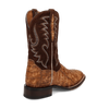Dan Post Men’s Leon Brass/Brown Caiman Leather Western Boots 6 DP5015_7_D  - from alligatorwarehouse.com