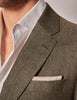 Mens Linen Suit For Beach Wedding - Summer  Suit in Dark Green 4 ZF-8408  - from alligatorwarehouse.com