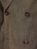 Mens Linen Suit For Beach Wedding - Summer  Suit in Dark Green Tailored Fit 8 JO-3666  - from alligatorwarehouse.com