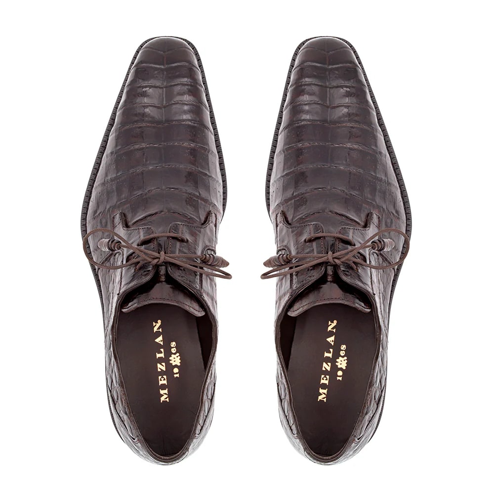 Mezlan Men's Crocodile Lace Up Anderson