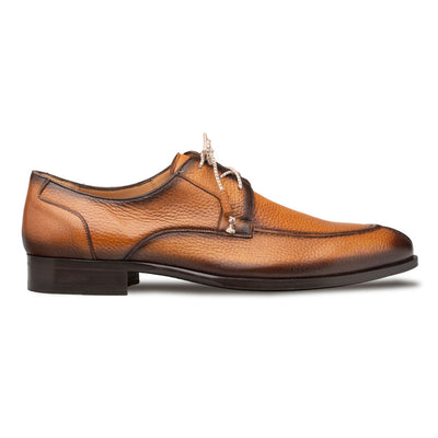 Fratello Split-Toe Deer Cognac Men’s Lace up By Mezlan Made In Spain Brand 4   - from alligatorwarehouse.com