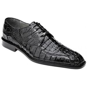 Mezlan Milani Calfskin & Deerskin Black Slip On Loafer