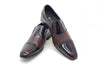 Deerskin Patent Leather Loafer 3 KS2240-02BLACK6  - from alligatorwarehouse.com