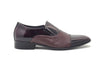 Deerskin Patent Leather Loafer 4 KS2240-02BLACK6  - from alligatorwarehouse.com