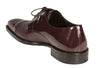 Soka Calfskin/Deerskin Burgundy By Mezlan Made In Spain Brand 3   - from alligatorwarehouse.com