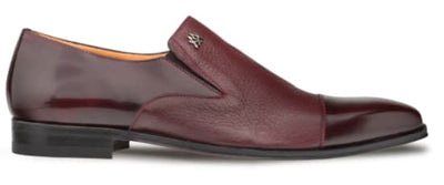 Milani Calfskin/deerskin Burgundy By Mezlan Made In Spain Brand 6   - from alligatorwarehouse.com