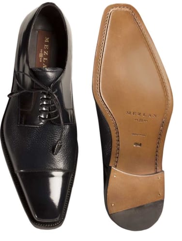 Soka Calfskin/Deerskin  Blue By Mezlan Made In Spain Brand 3   - from alligatorwarehouse.com