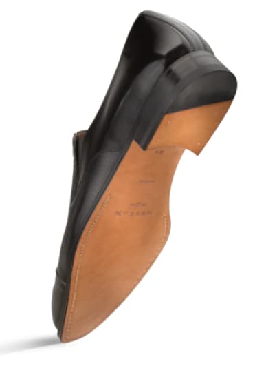 Milani Calfskin/deerskin Black By Mezlan Made In Spain Brand