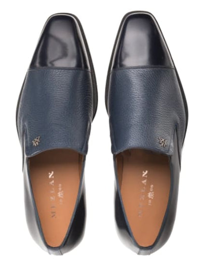 Milani Calfskin/deerskin  Blue By Mezlan Made In Spain Brand 3   - from alligatorwarehouse.com