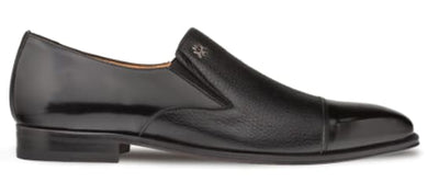 Milani Calfskin/deerskin Black By Mezlan Made In Spain Brand 5   - from alligatorwarehouse.com