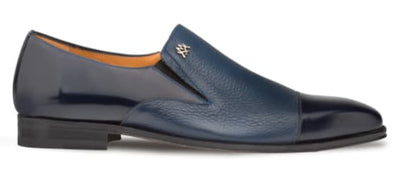Milani Calfskin/deerskin  Blue By Mezlan Made In Spain Brand 4   - from alligatorwarehouse.com