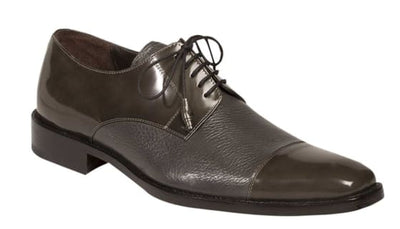 Soka Calfskin/Deerskin Grey By Mezlan Made In Spain Brand 1   - from alligatorwarehouse.com
