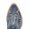 Dan Post Women's Denim Darlin Zipper Snip Toe Boots 5 DP5108_6_M  - from alligatorwarehouse.com
