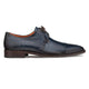Lizard Skin Tassel Derby in Blue for men By Mezlan Made In Spain Brand