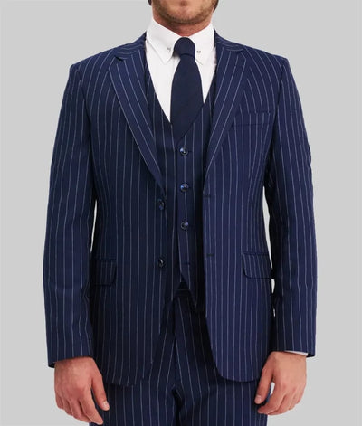 Doctor Who Ncuti Gatwa 3 Piece Stripe Suit 4   - from alligatorwarehouse.com
