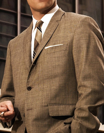 Mens Don Draper Light Grey Suit Costume 1 4S-9871  - from alligatorwarehouse.com