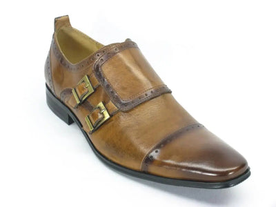 Double Monk Buckle Cap Toe 2 KS2019-15GRAY13  - from alligatorwarehouse.com