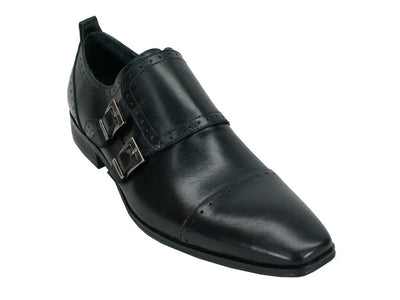 Double Monk Buckle Cap Toe 3 KS2019-15GRAY13  - from alligatorwarehouse.com