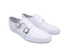 Double Monk Strap Leather Sneaker 8 KS529-03BLACK75  - from alligatorwarehouse.com