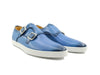 Double Monk Strap Leather Sneaker 11 KS529-03BLACK75  - from alligatorwarehouse.com