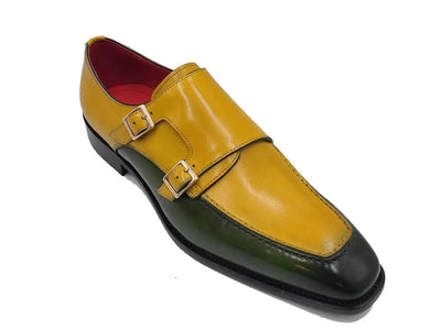 Double Monk Strap Two Tone 14 KS509-45TBLUEWHITE75  - from alligatorwarehouse.com