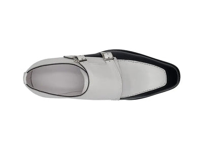 Double Monk Strap Two Tone 10 KS509-45TBLUEWHITE75  - from alligatorwarehouse.com