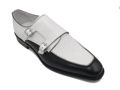 Double Monk Strap Two Tone 9 KS509-45TBLUEWHITE75  - from alligatorwarehouse.com