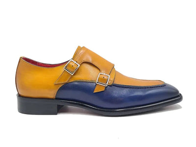 Double Monk Strap Two Tone 19 KS509-45TBLUEWHITE75  - from alligatorwarehouse.com