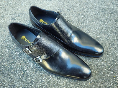 Double Monk Straps Loafer 1 KS099-3003BBLACK85  - from alligatorwarehouse.com