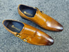 Double Monk Straps Loafer 5 KS099-3003BBLACK85  - from alligatorwarehouse.com