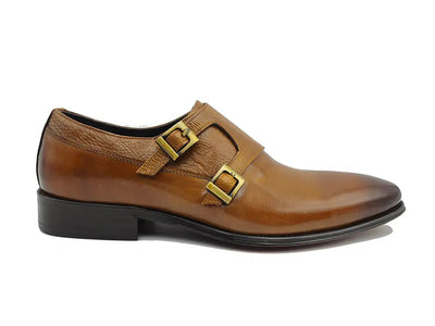 Double Monk Straps Loafer 7 KS099-3003BBLACK85  - from alligatorwarehouse.com