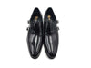 Double Monk Straps Loafer 11 KS099-3003BBLACK85  - from alligatorwarehouse.com