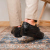 Marco Di Milano Lacio Men's Shoes Black Genuine Caiman Crocodile Dress Derby Oxfords 9 LACIO_CAIMAN FUSCUS_BLACK_6  - from alligatorwarehouse.com