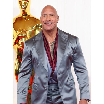 Dwayne Johnson Oscar Metallic Suit 1   - from alligatorwarehouse.com