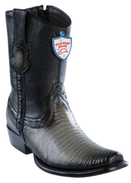 Wild West Botas de Armadillo Horma Dubai Toe Faded Gray