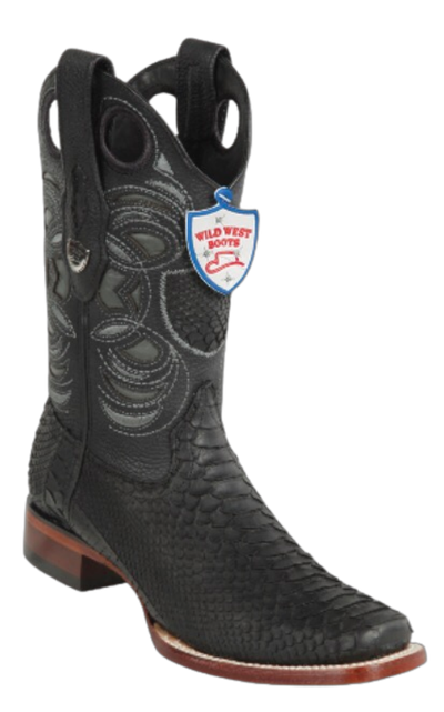 Botas de Pitón Original Horma Ranchero Wild West 1   - from alligatorwarehouse.com