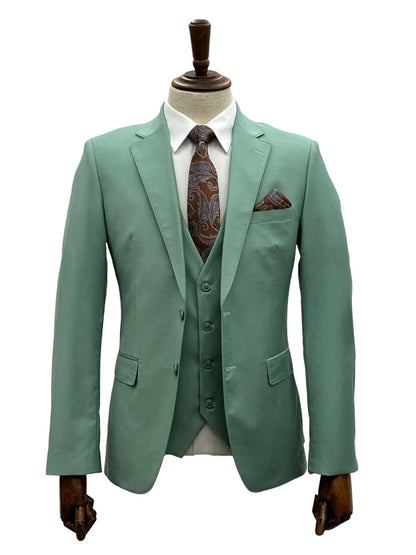 Effetti Suit Designer - 2 button Notch Lapel slim fit EF2N+V-8129 MINT